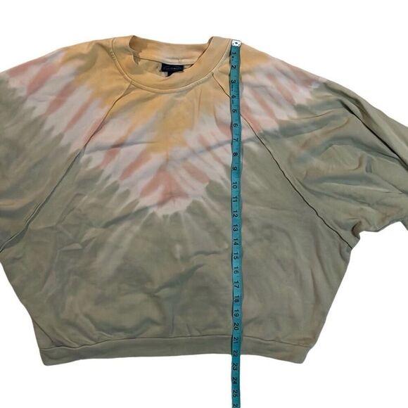 Cropped Tie Dye Sweatshirt - Picture 6 of 6